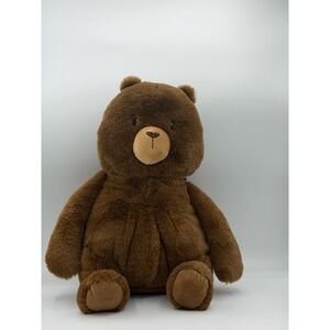 Target Giggle Scape Brown Bear 12" Beanbag Stuffed Plush Teddy Bear 2024